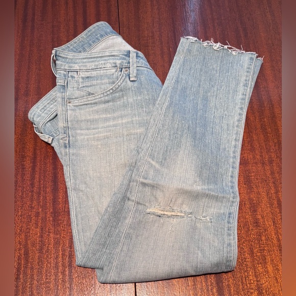 Agolde Chloe Low Rise Jean Sz 27 - Picture 3 of 6